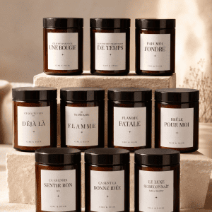 Bougie à message – Collection Signature